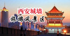 操妣视频中国陕西-西安城墙旅游风景区